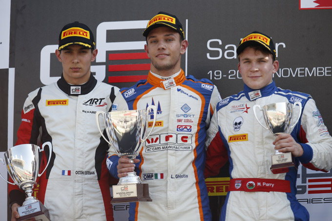 GP 3 podium Sakhir